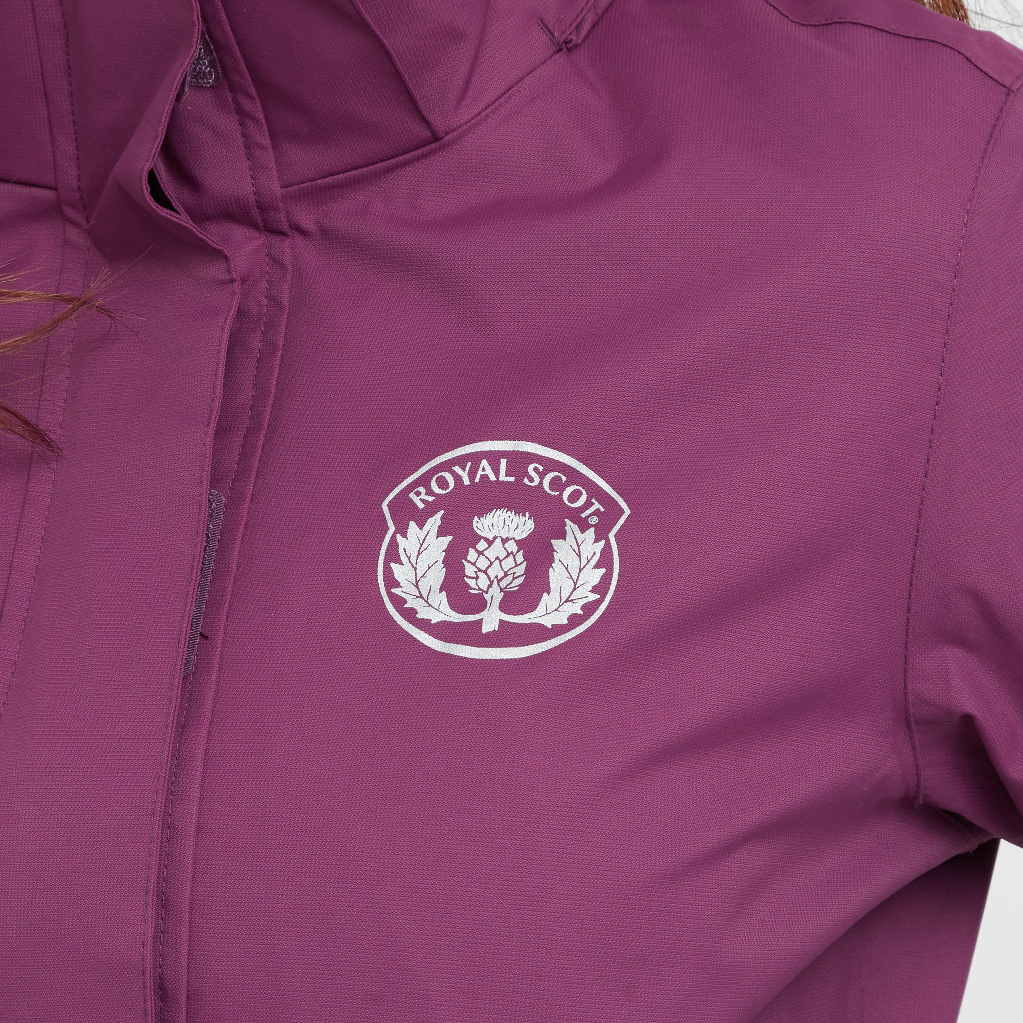 Womens Olivia Waterproof Riding Jacket Wine - Image 6