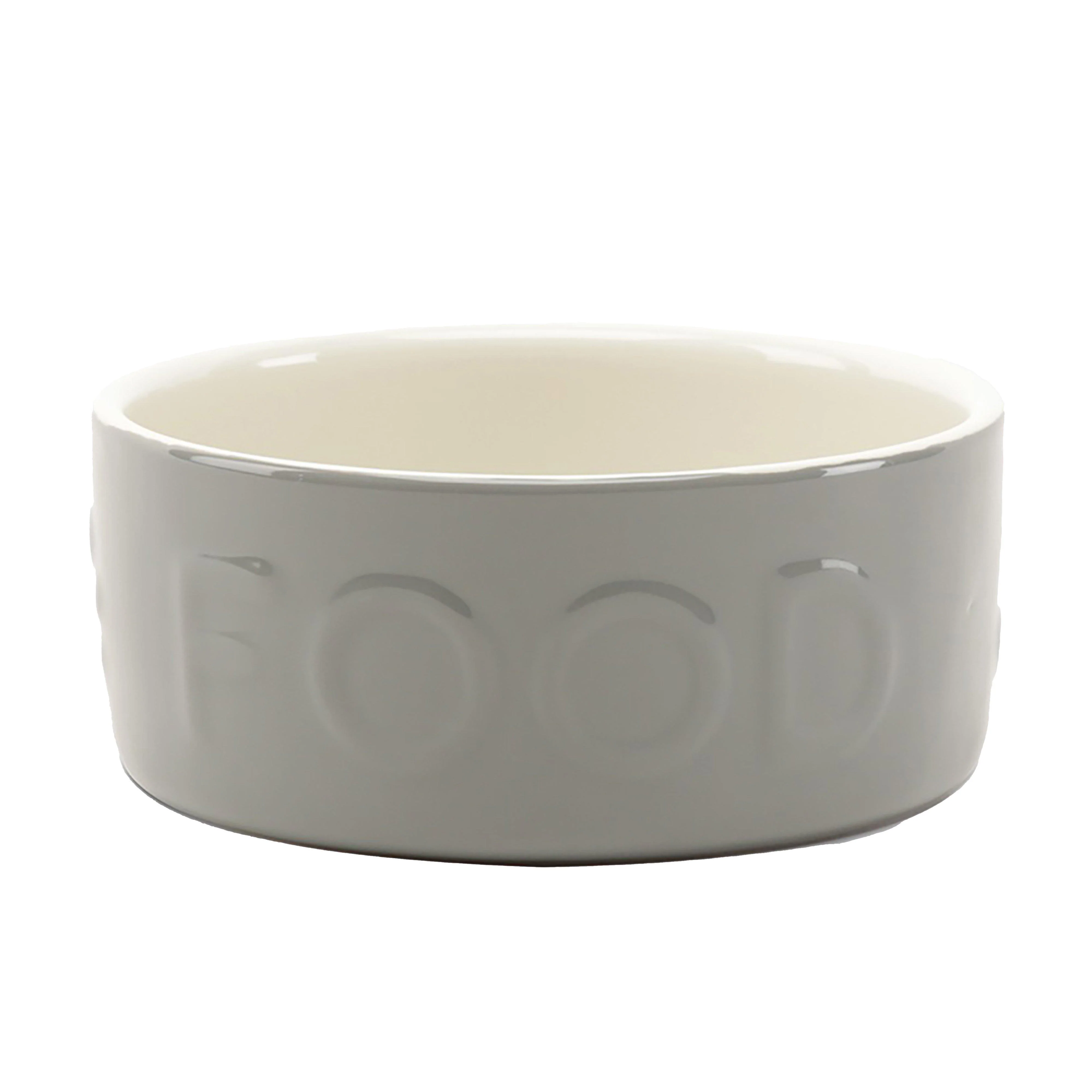 Classic Food Bowl Grey 25cm - Image 5