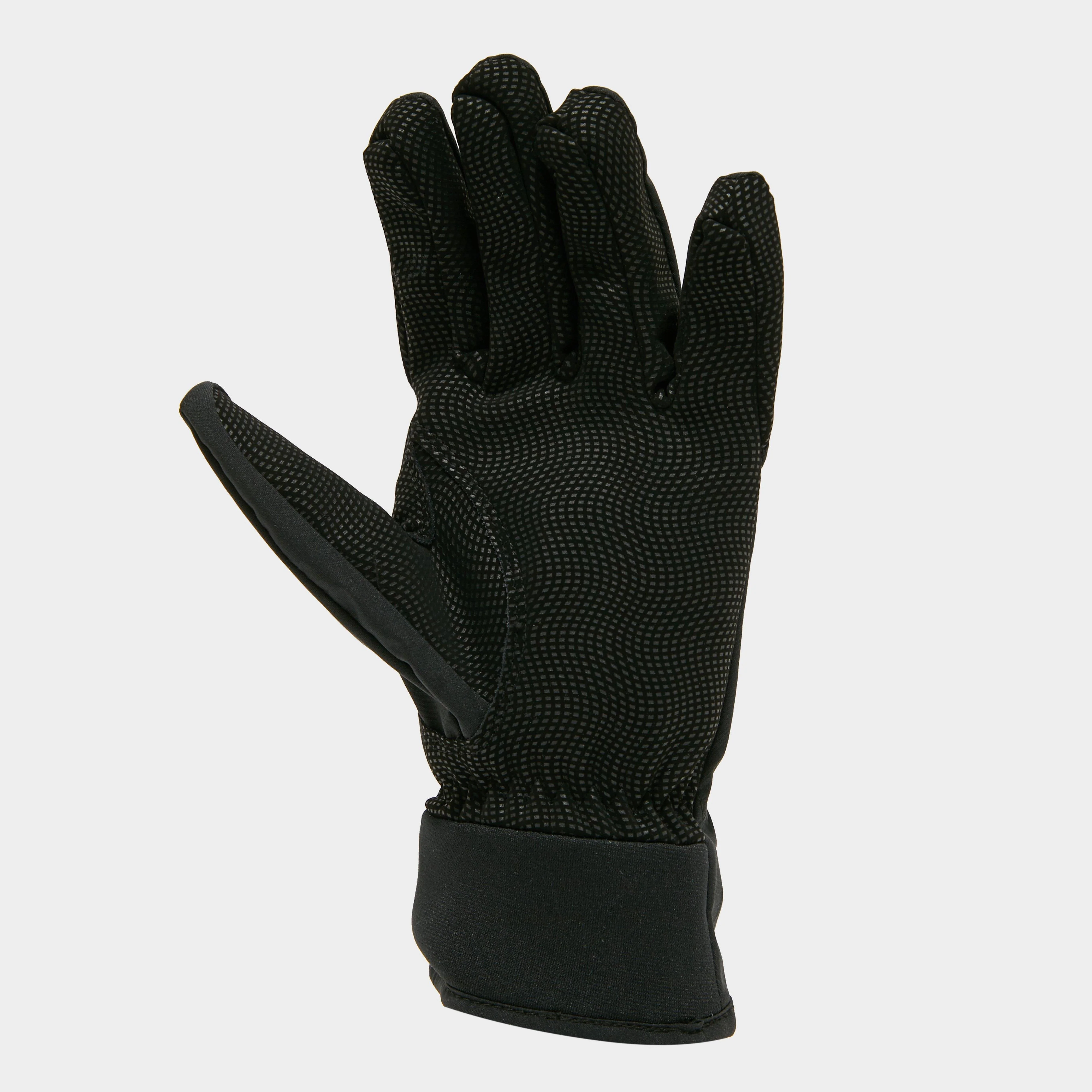 Womens Waterproof All-Weather Lightweight Gloves Black - Image 2