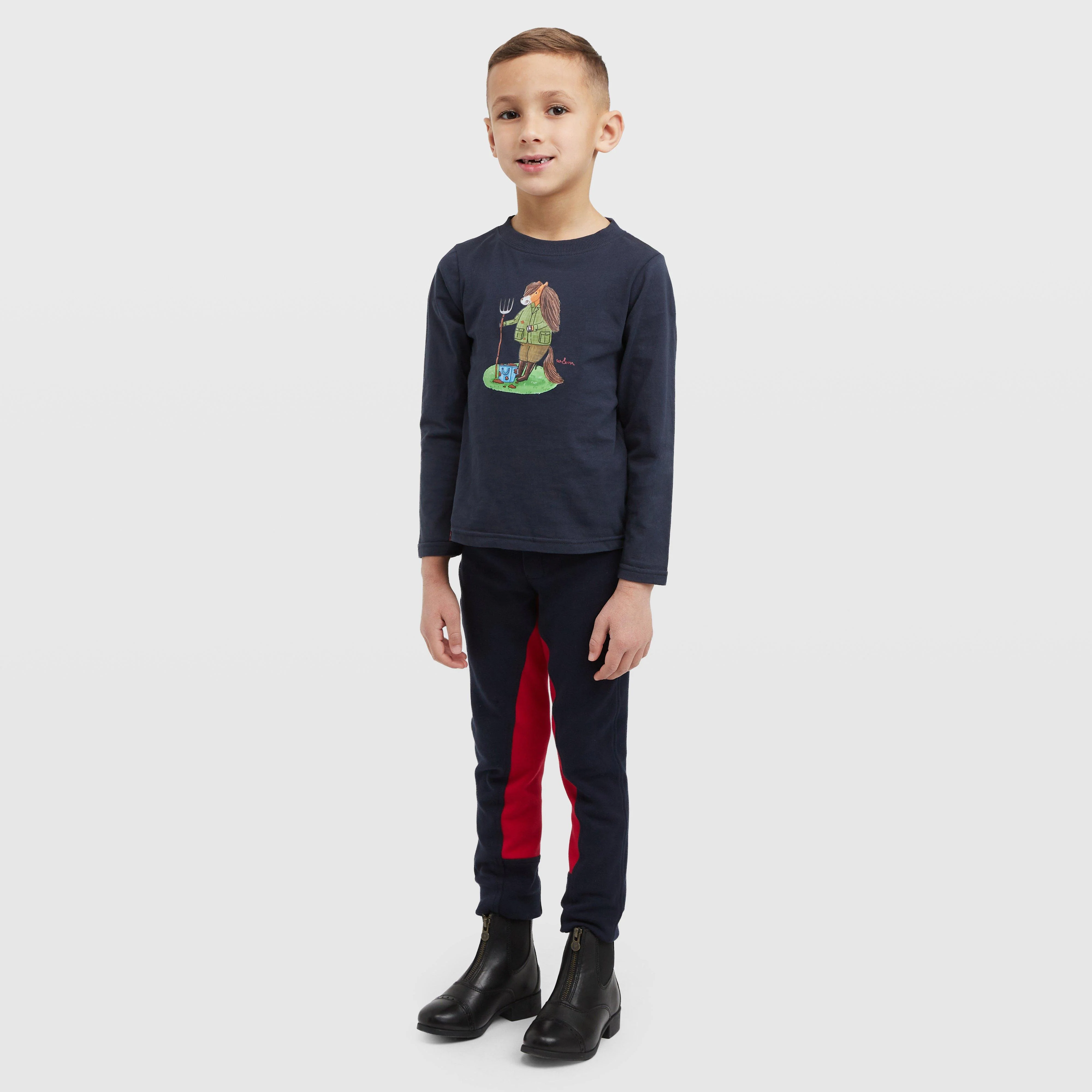 Kids' Winnie & Me Jodhpurs Navy - Image 3