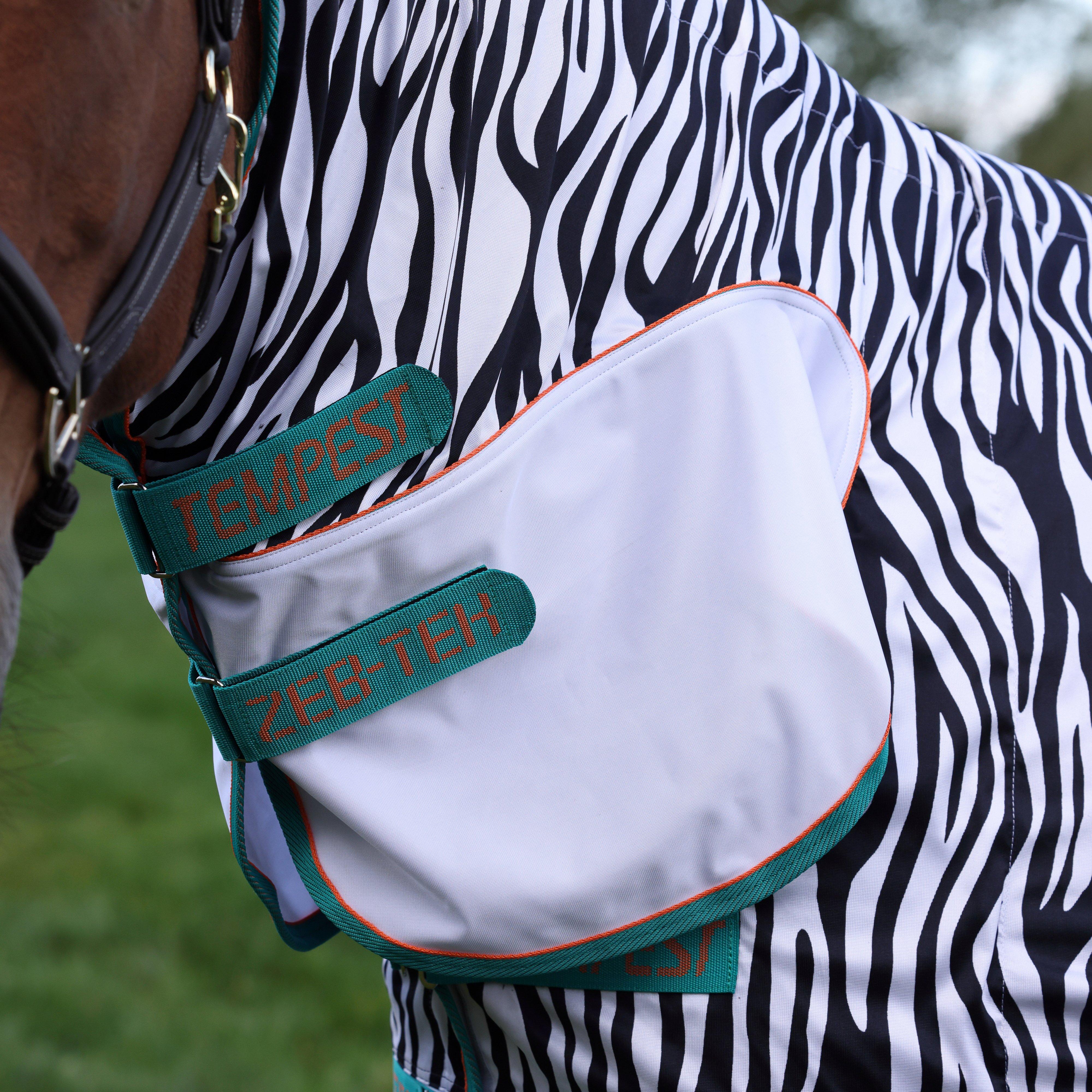 Tempest Original Zeb-Tek Fly Combo Rug Zebra Print - Image 3