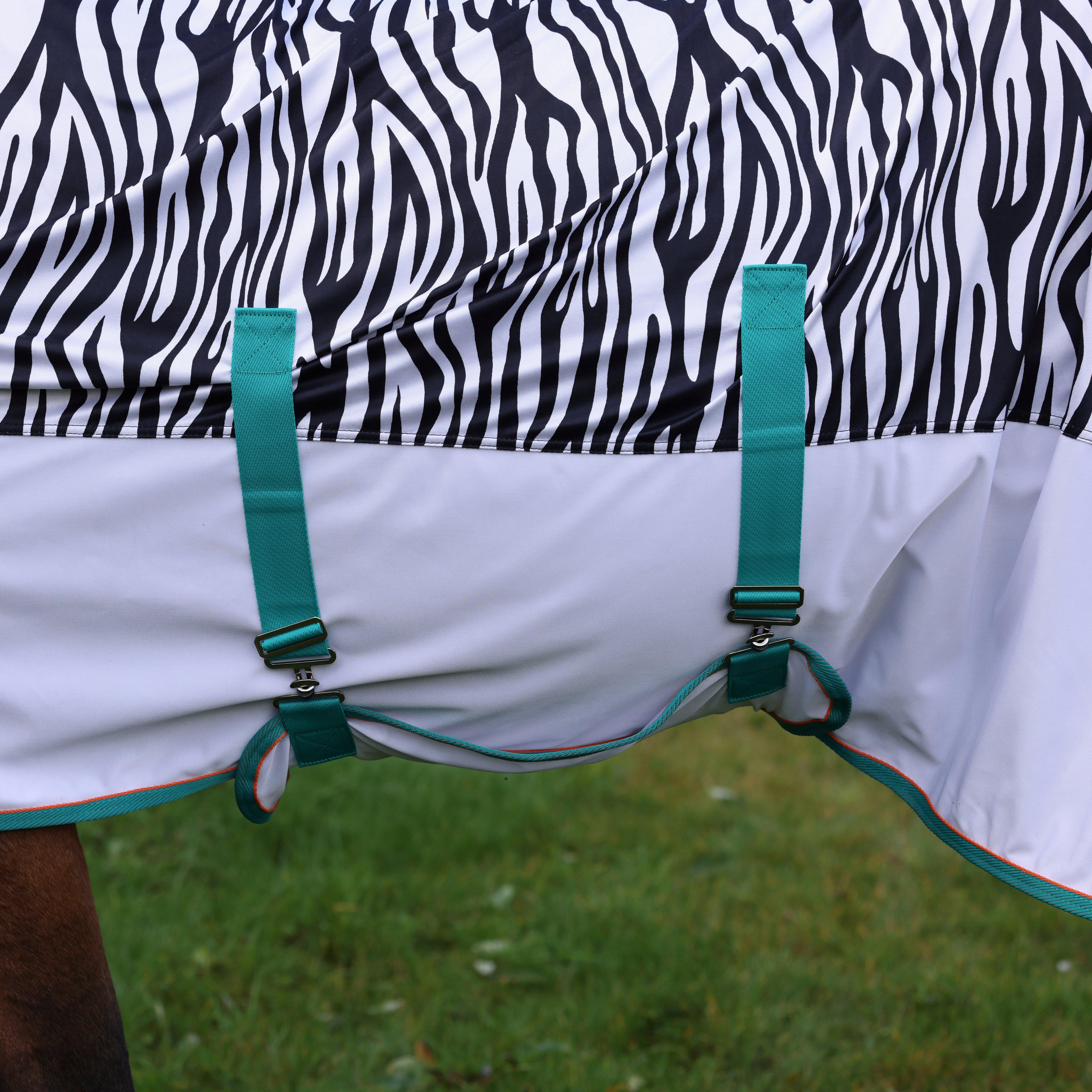 Tempest Original Zeb-Tek Fly Combo Rug Zebra Print - Image 4