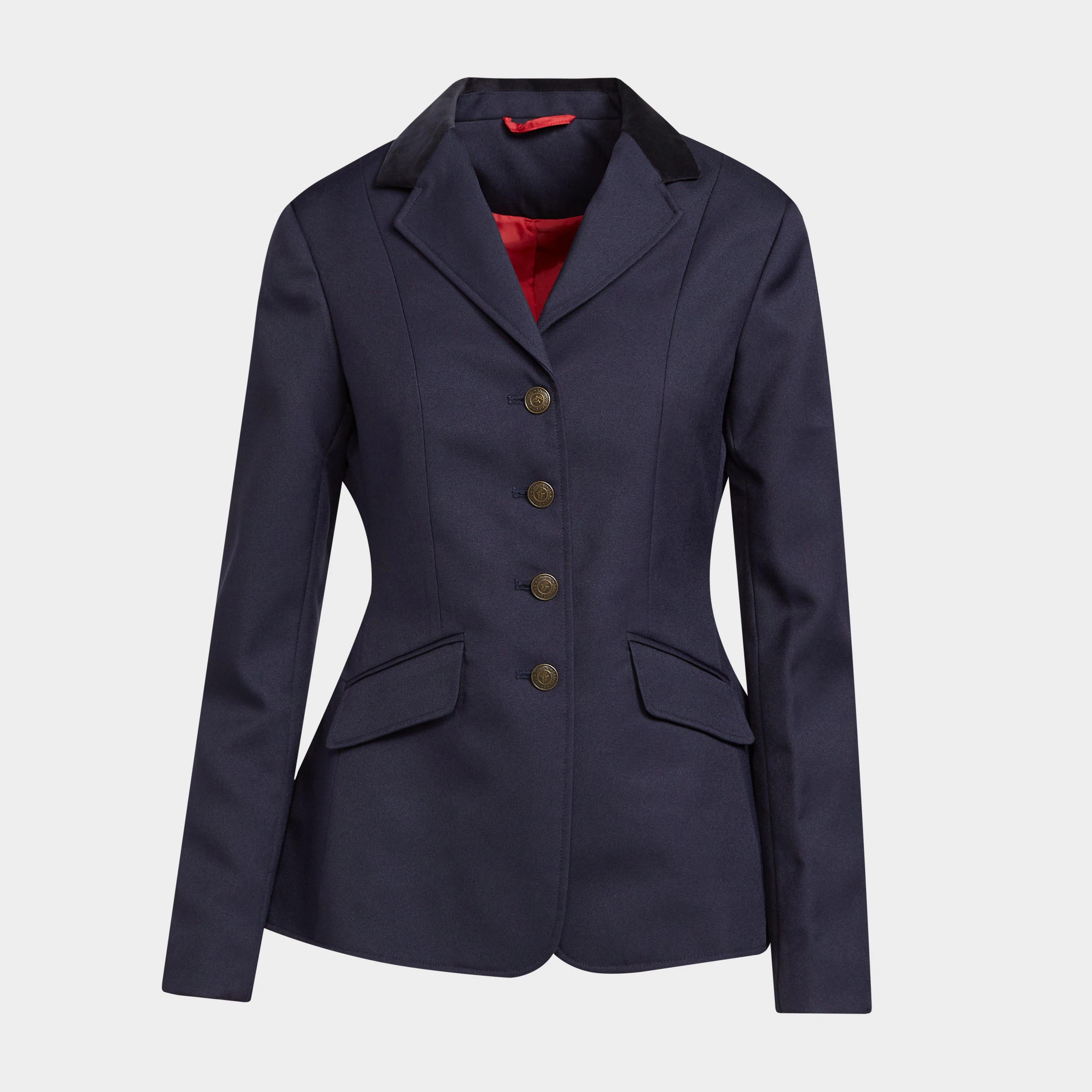 Womens Aston Show Jacket Navy - Image 7