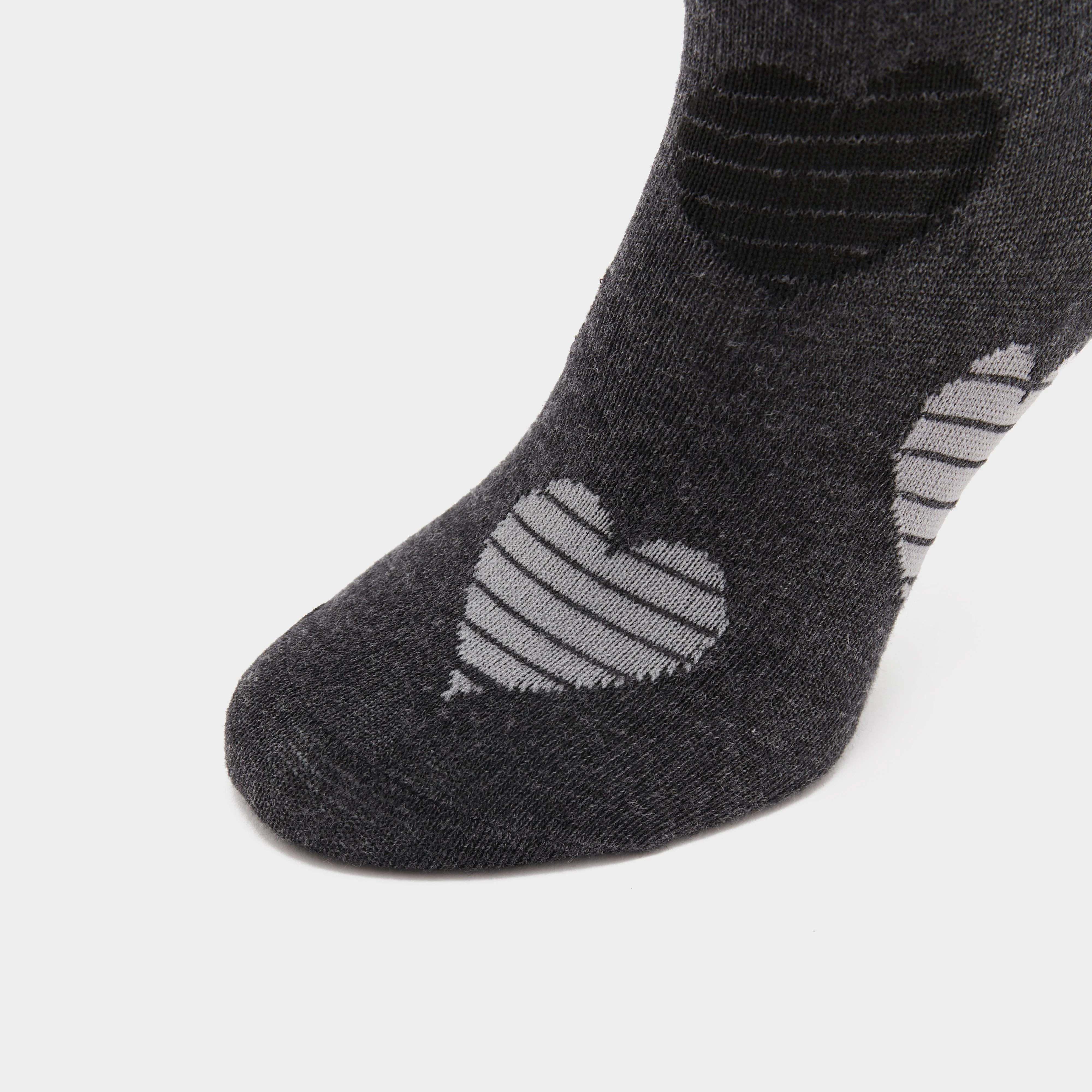 StormBloc® Equestrian Kids Hearts Socks 2 Pack Black - Image 6