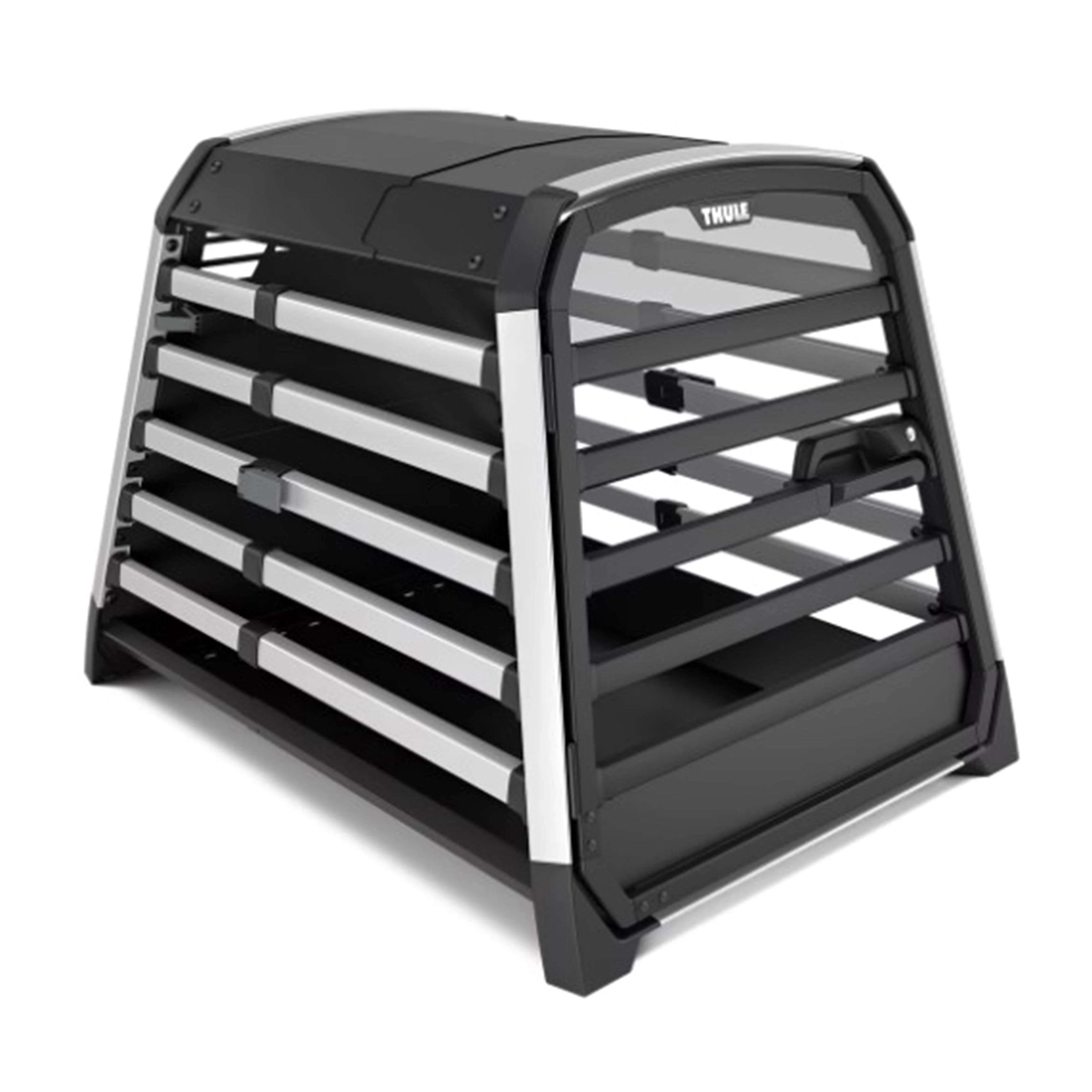 Allax Car Dog Crate Black L - Image 7