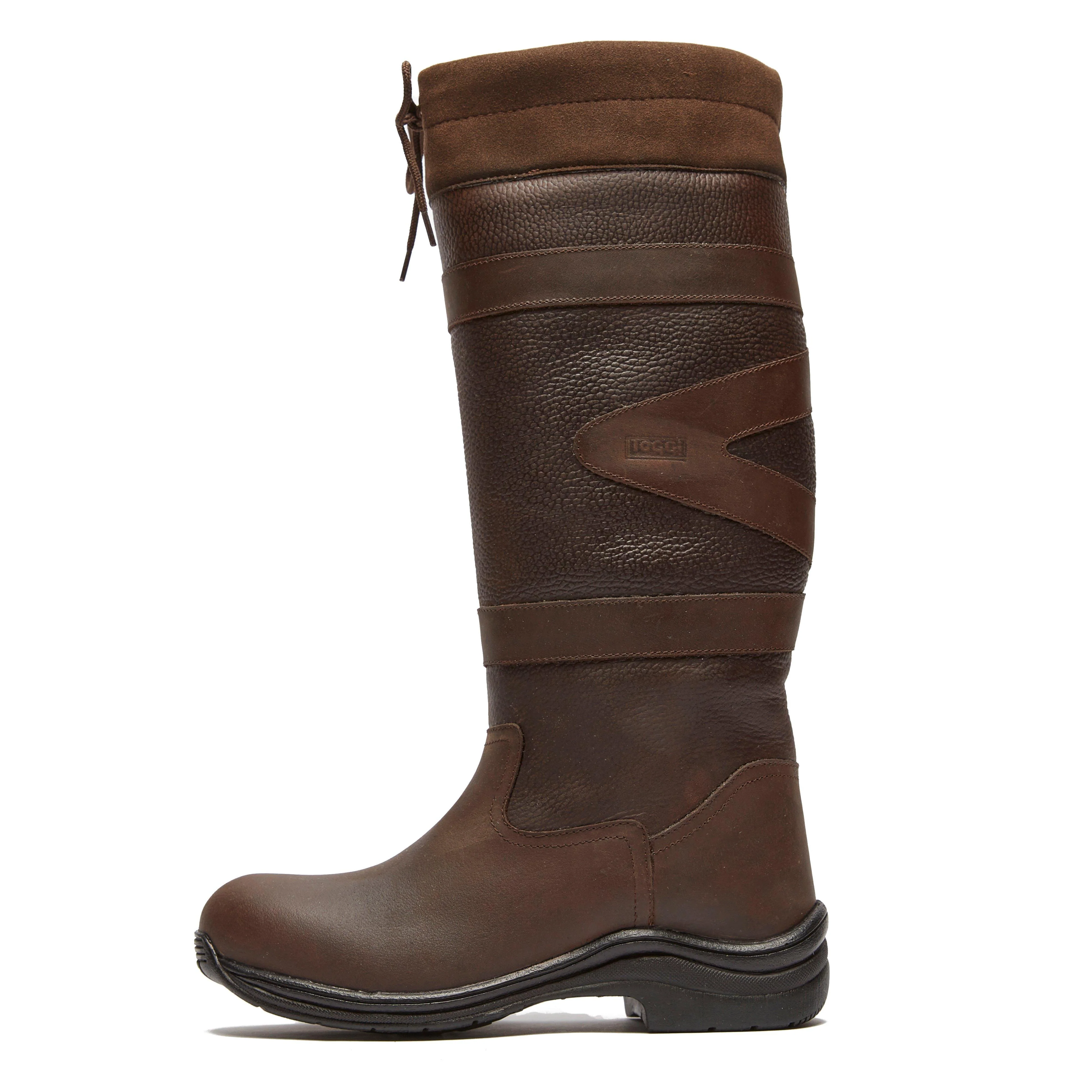 Womens Canyon Riding Boots Chocolate - Image 7