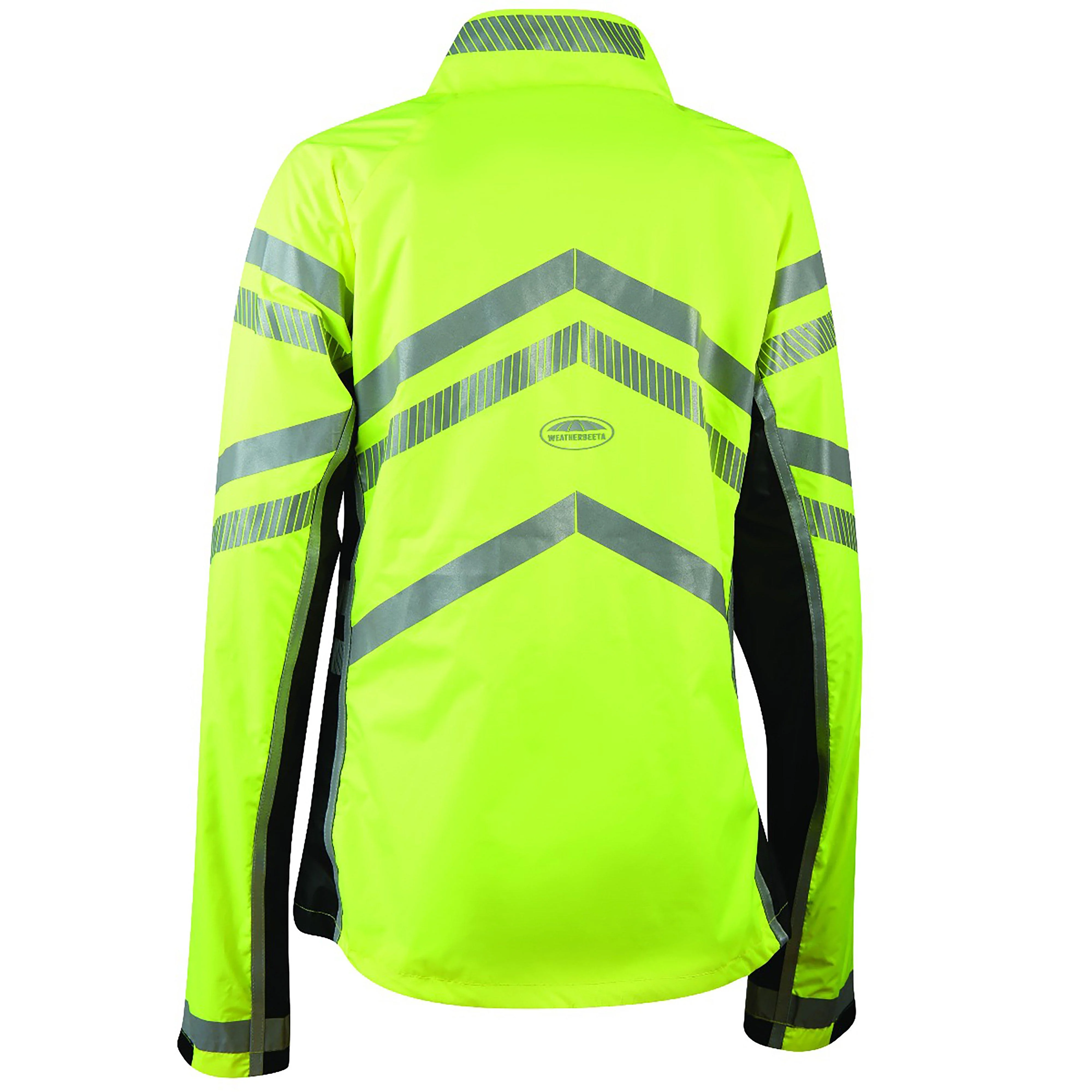 Childs Reflective Lightweight Waterproof Jacket Yellow - Image 2