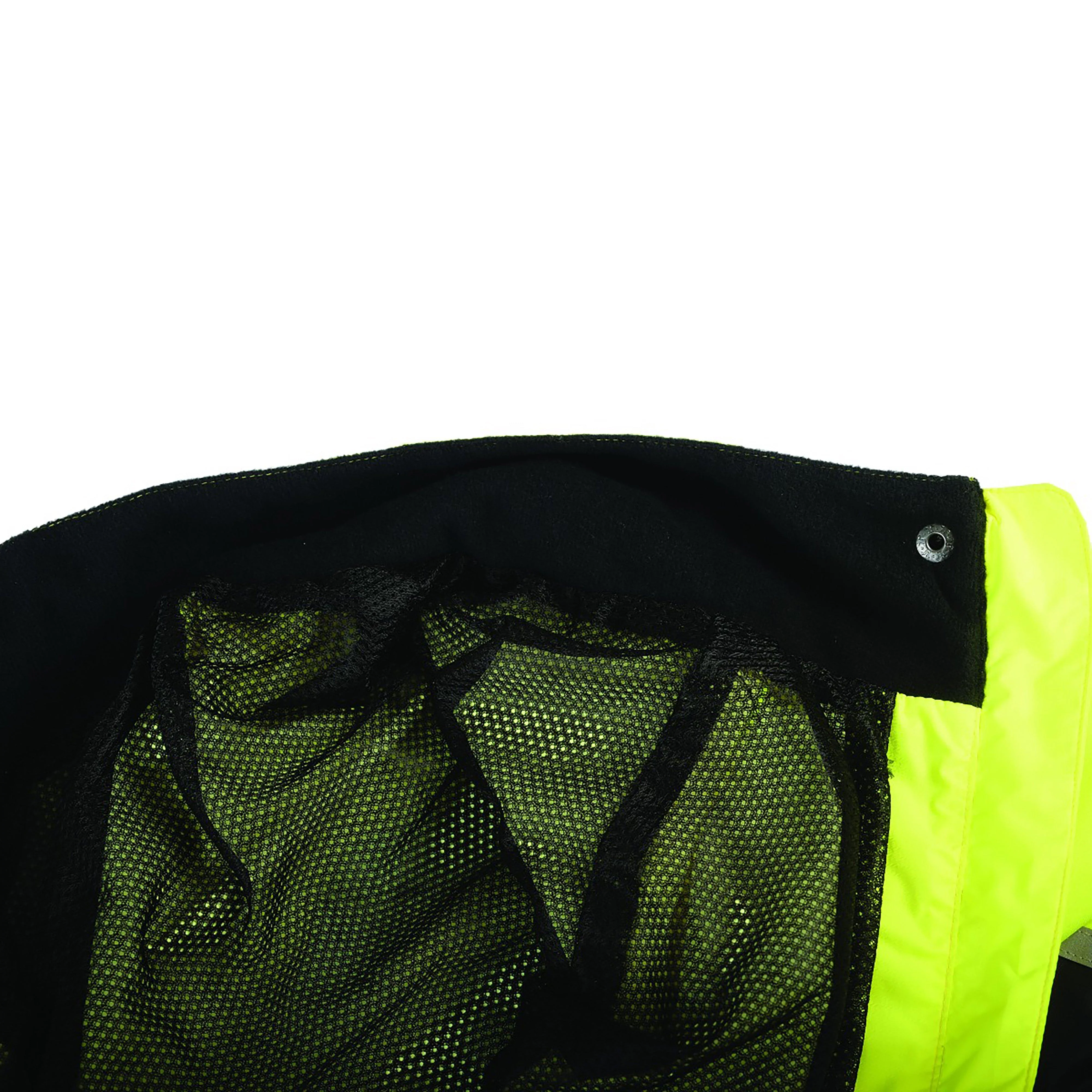 Childs Reflective Lightweight Waterproof Jacket Yellow - Image 4