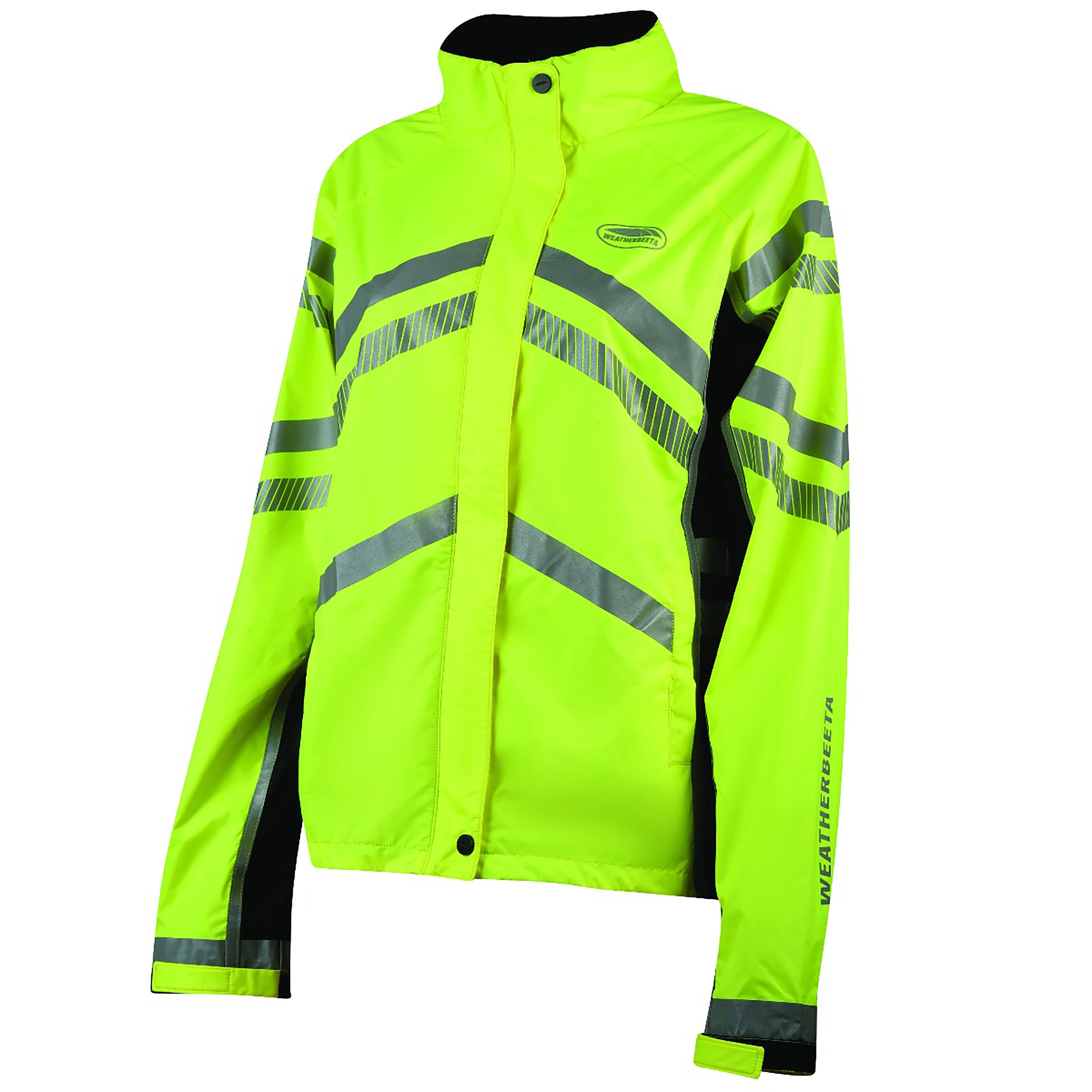 Childs Reflective Lightweight Waterproof Jacket Yellow - Image 8