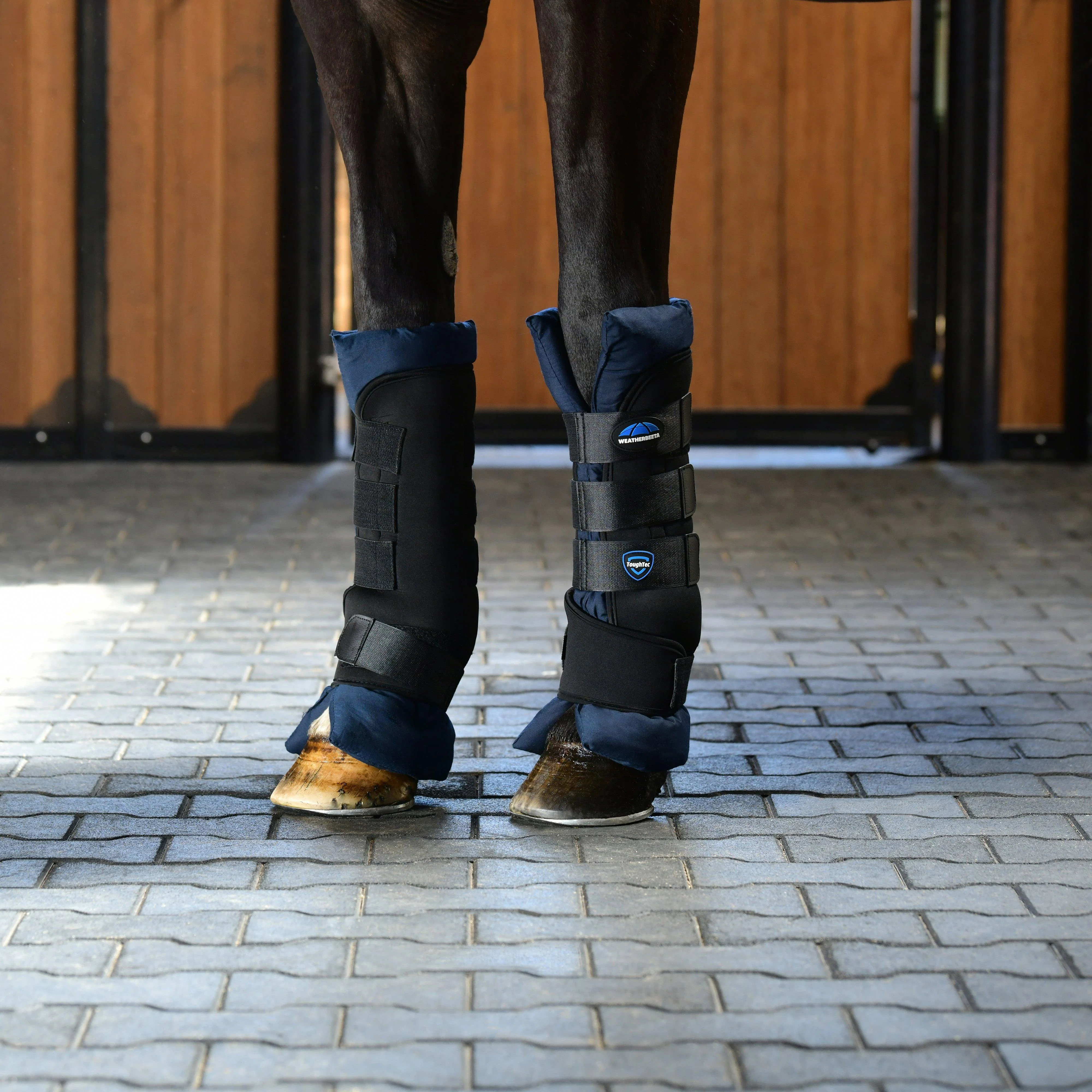Tough-Tec Stable Boot Wraps Black - Image 8