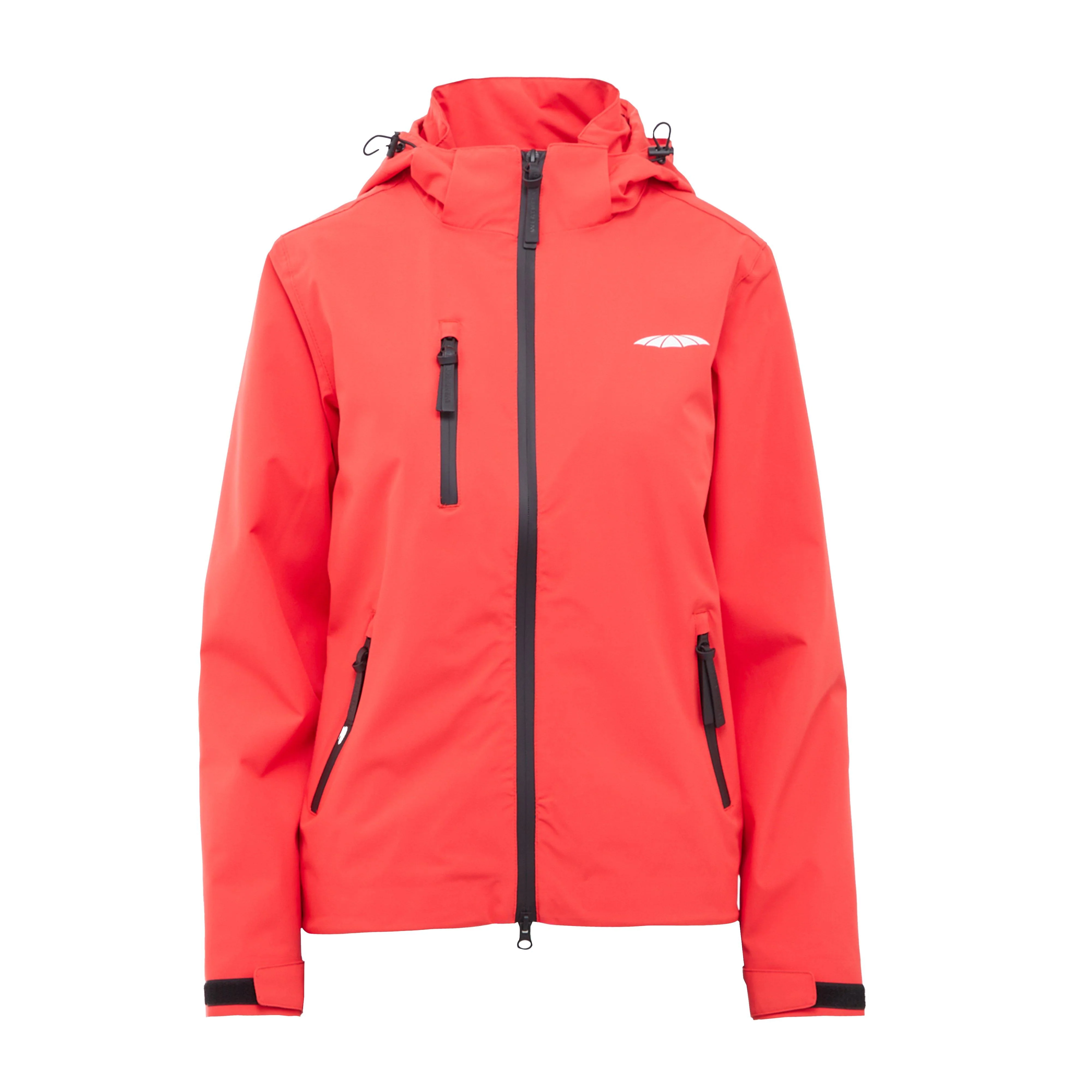 Womens Jackson Waterproof Jacket Bittersweet Red - Image 13