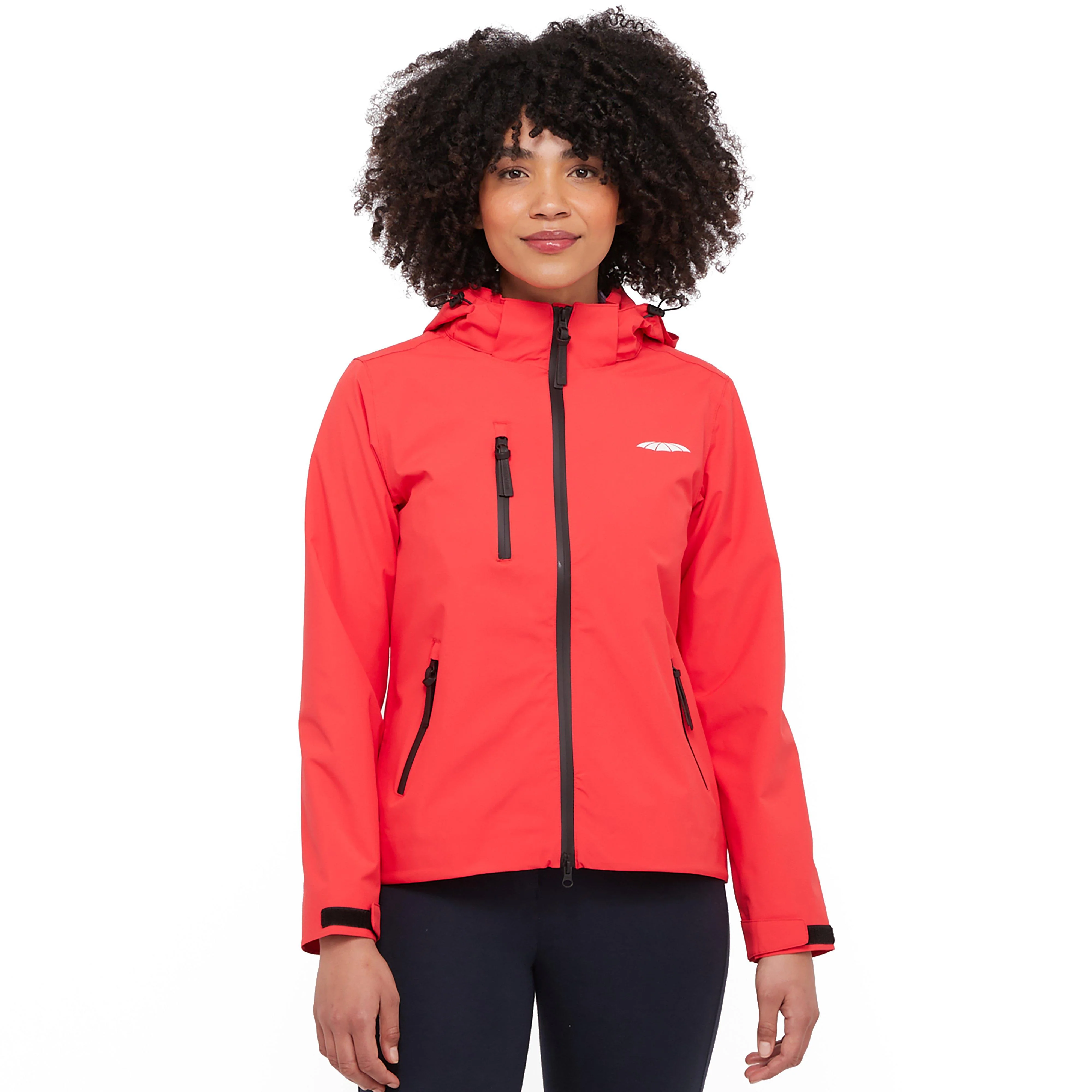 Womens Jackson Waterproof Jacket Bittersweet Red - Image 14