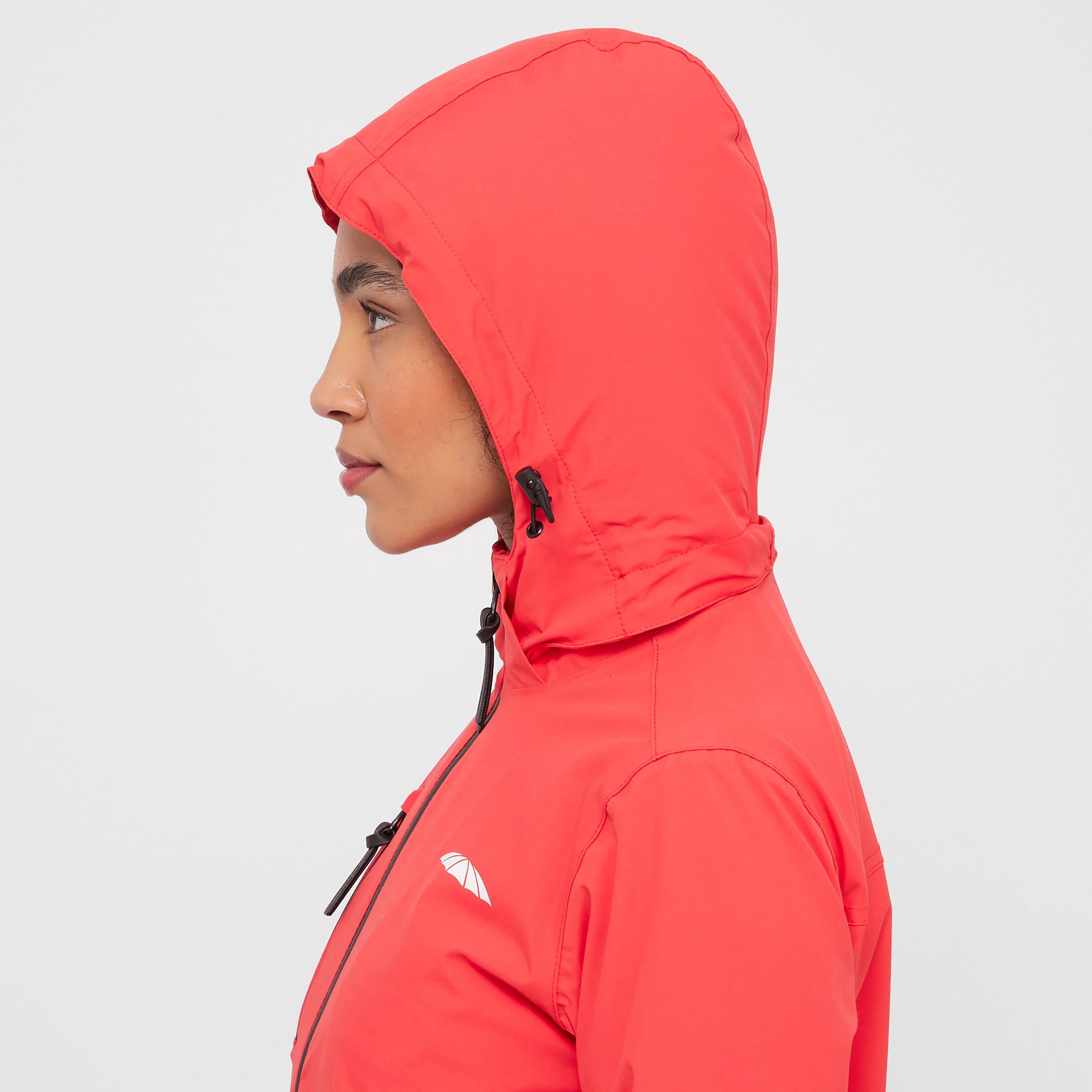 Womens Jackson Waterproof Jacket Bittersweet Red - Image 5