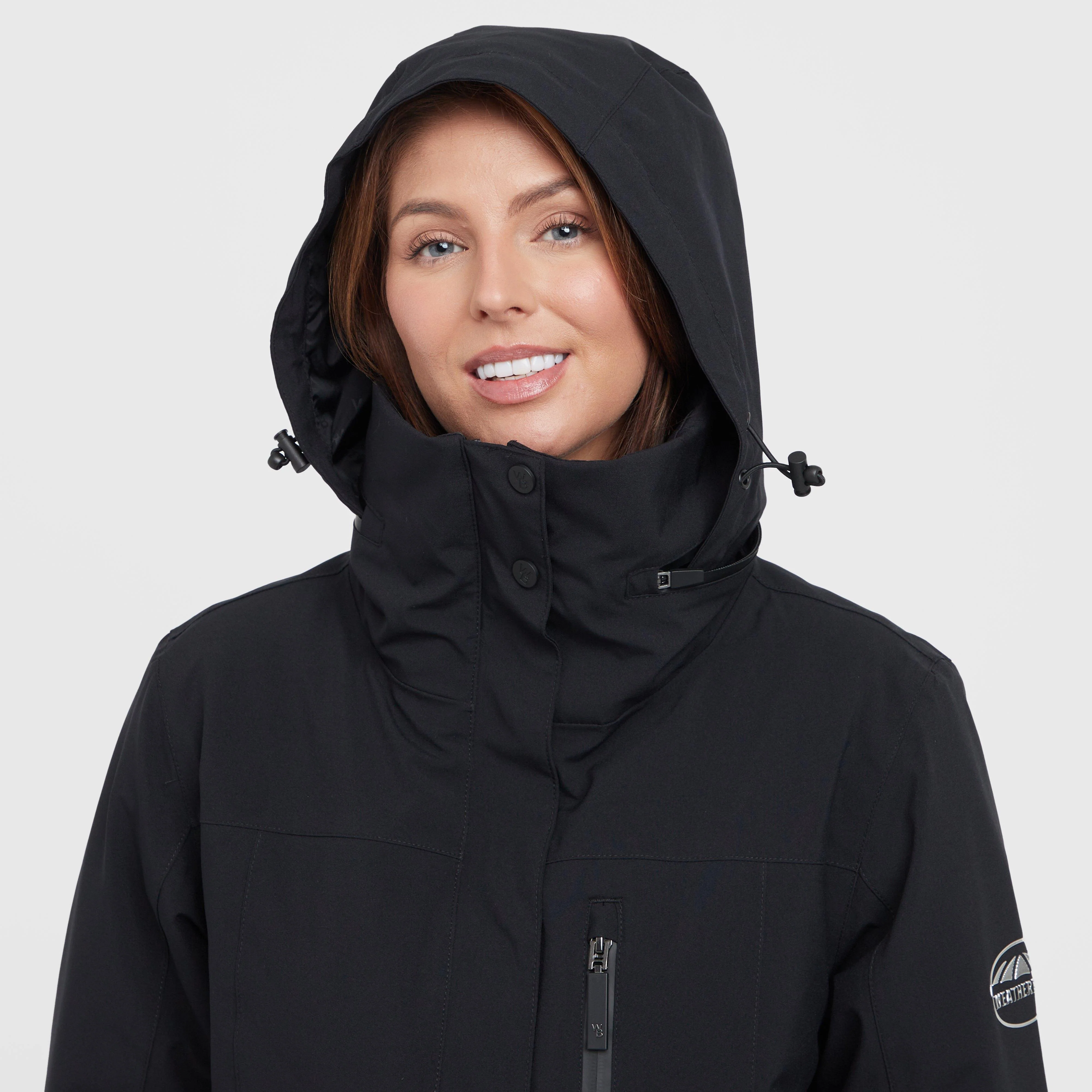 Womens Kayla II Waterproof Jacket Black - Image 4