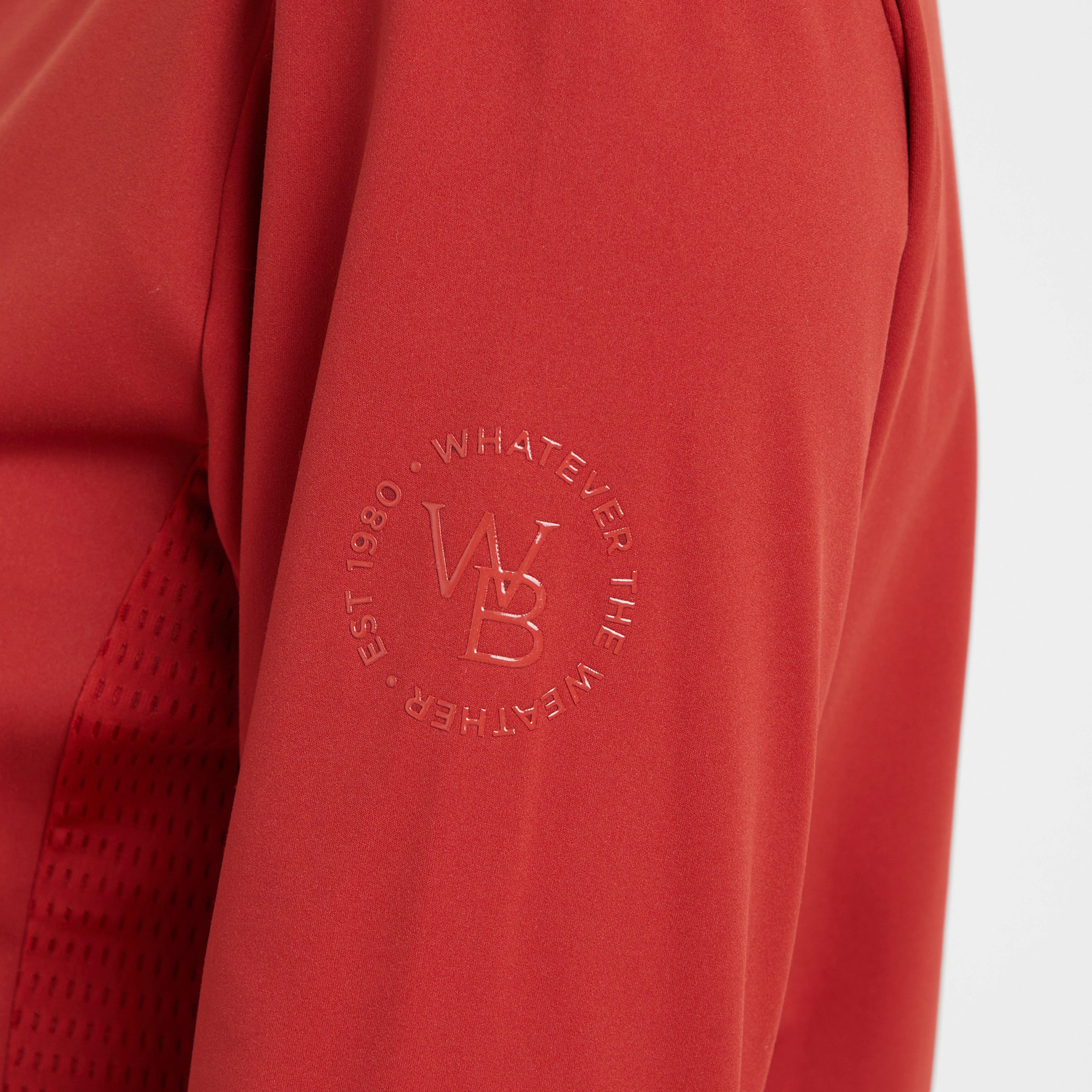 Womens Reno Long Sleeve Riding Top Red Ochre - Image 6