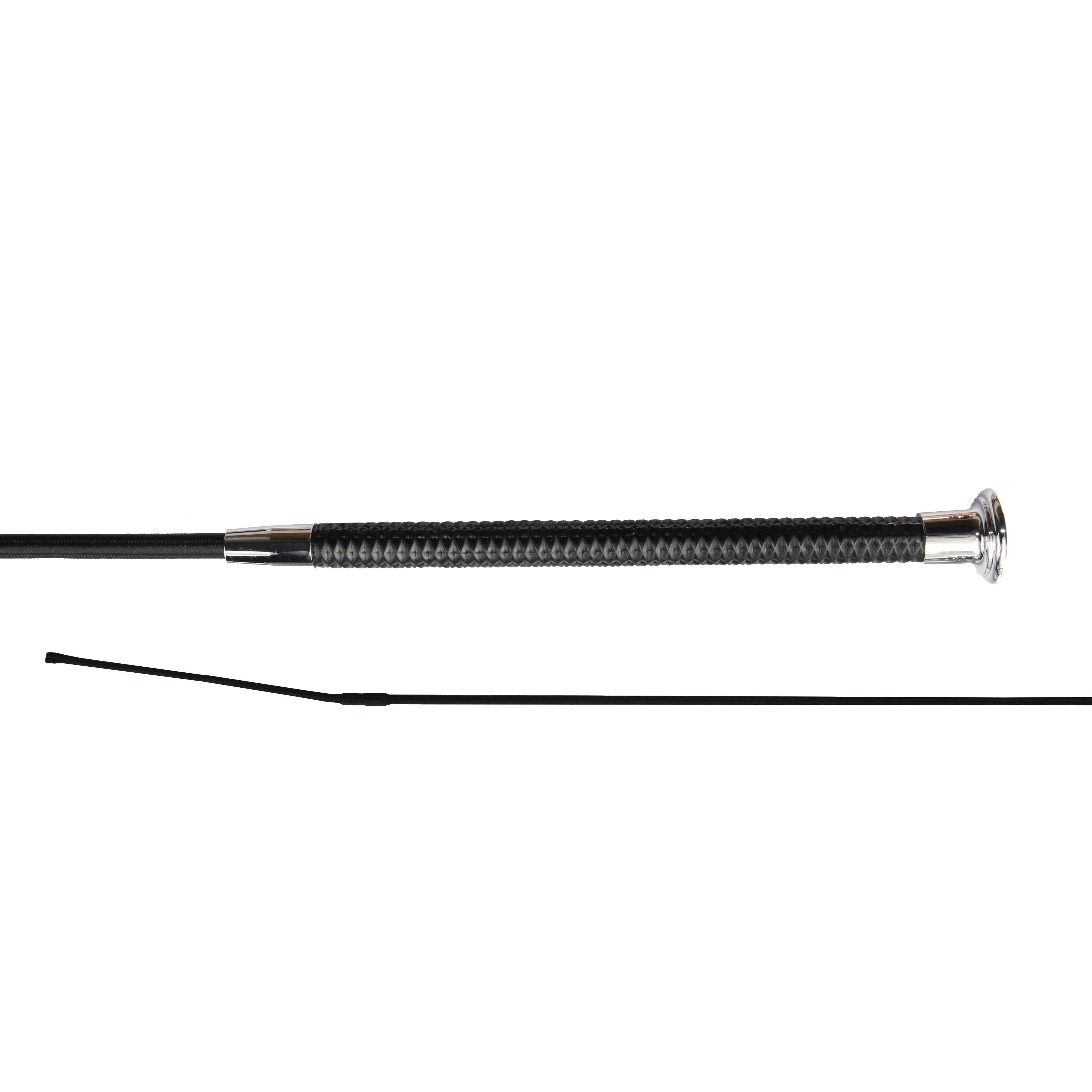 Diamond Dressage Whip Black - Image 2