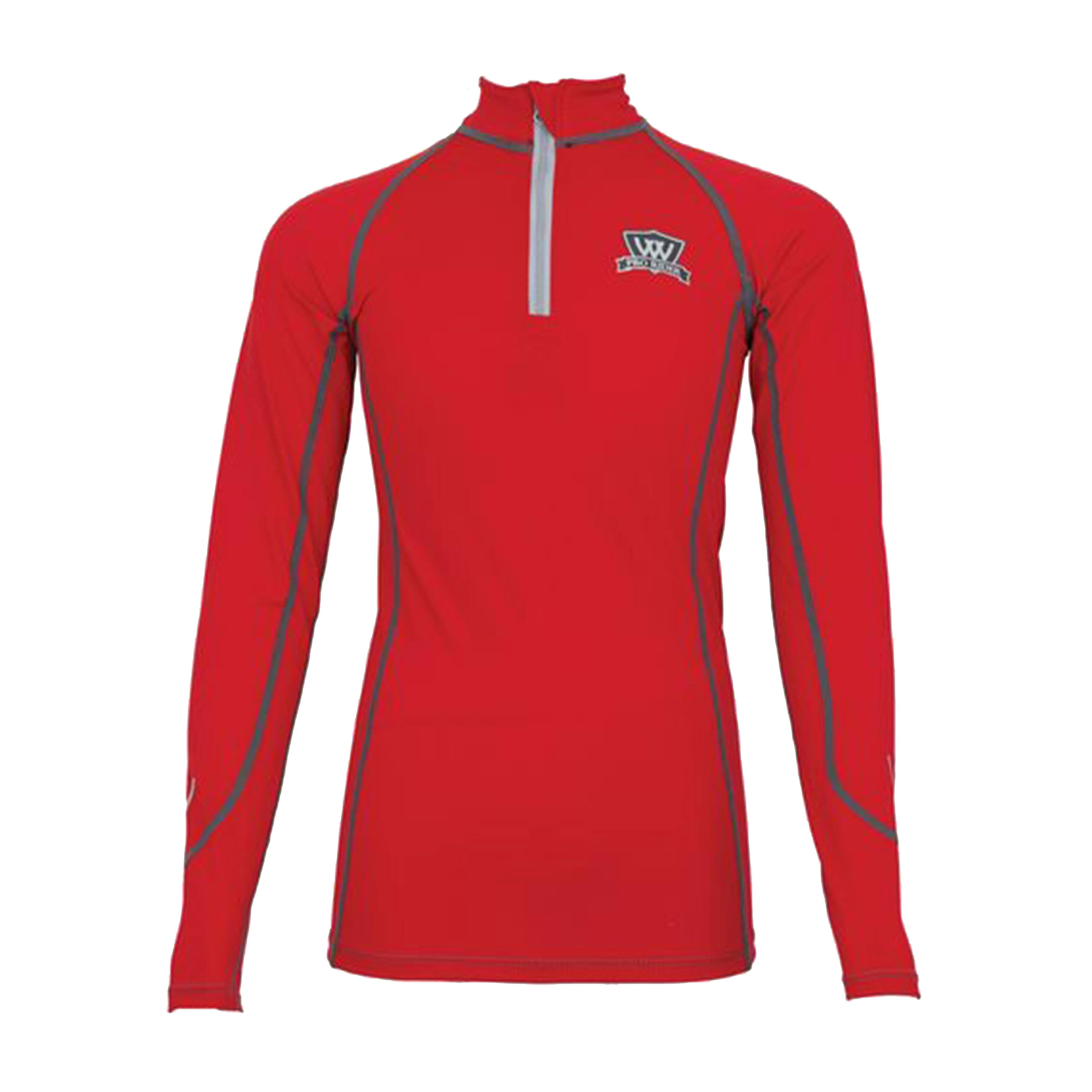 Young Rider Pro Performance Shirt Royal Red - Image 2
